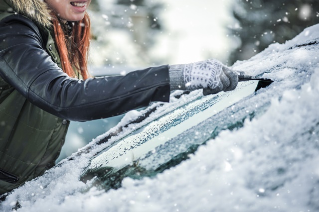 1 Stück Süße Autoscheibe Schneeabdeckung! Dicke Winterschnee-schutzschild,  Frostschutz. Verhindert Einfrieren Und Schnee Auf Ihrem Auto