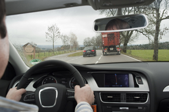 Der Verkehr immer gut im Auge behalten